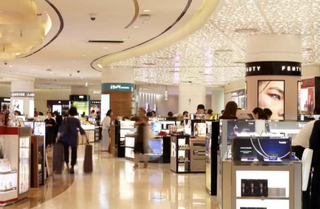 Career start: Working in retail sales in South Korea before moving to Canada